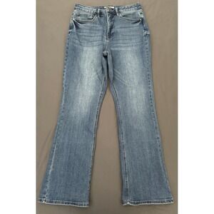 RFM Jeans Womens Size 15 Blue Medium Wash High Rise Bootcut Stretch
